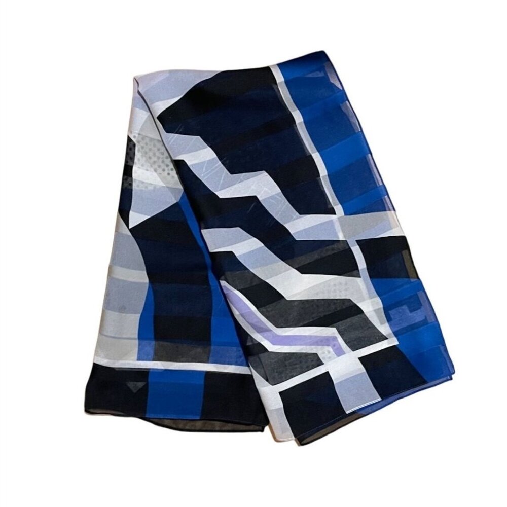 Fifth Avenue Womens Geometric Print Scarf